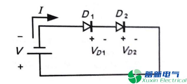 反向偏压二极管的电压如何计算？